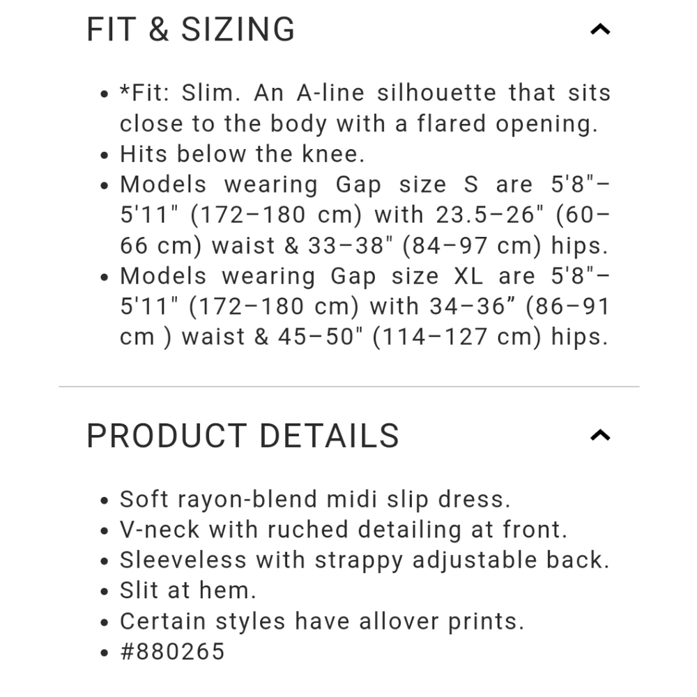GAP Ruched Slip Midi Dress L Large - Picture 6 of 6